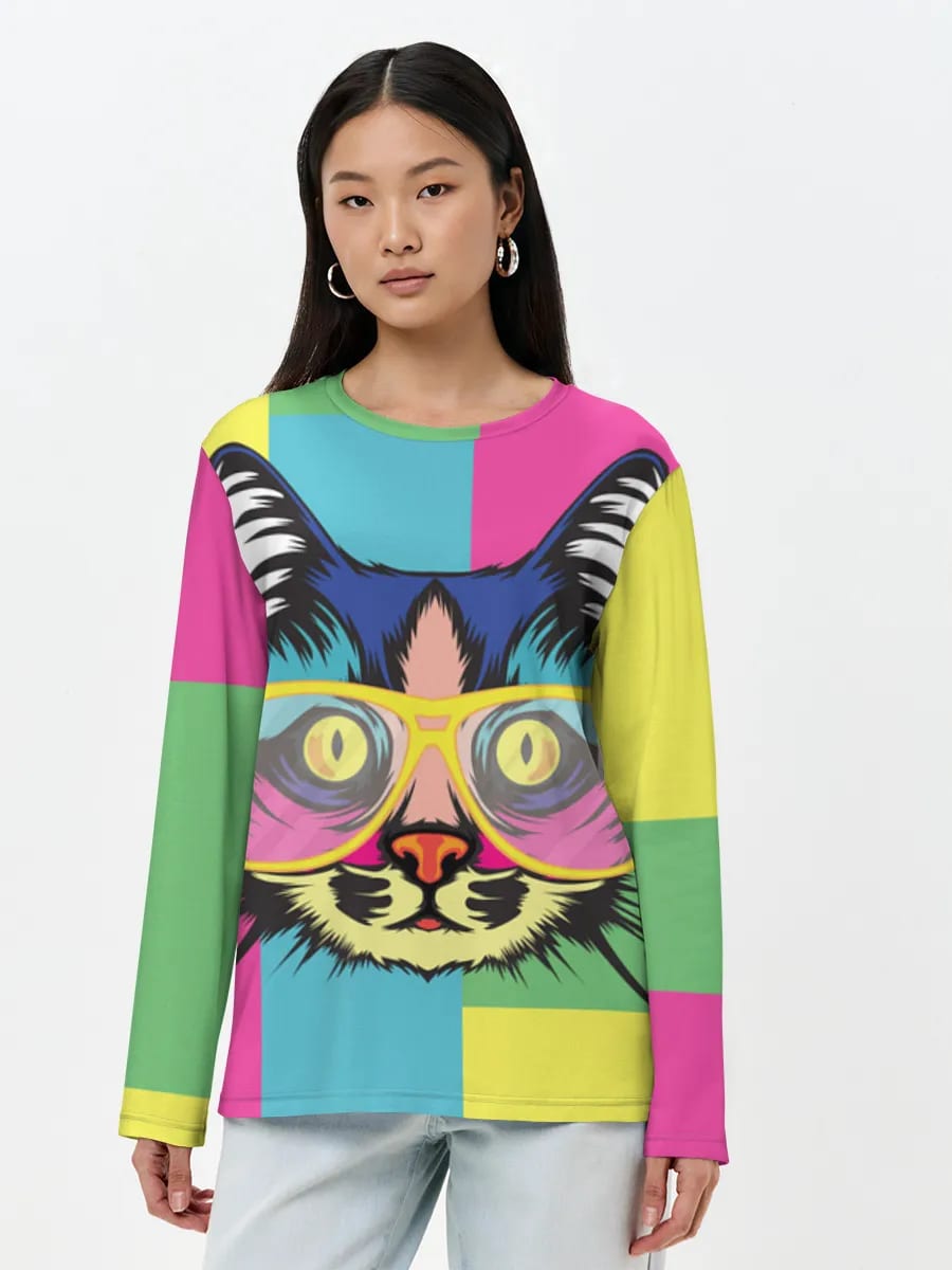 クールなメガネ猫
