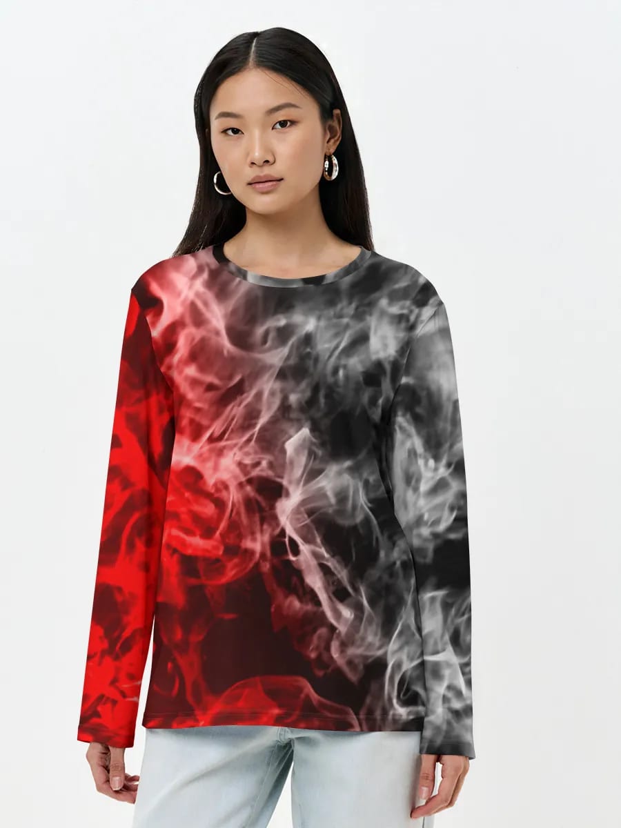 Fuego y humo de hielo