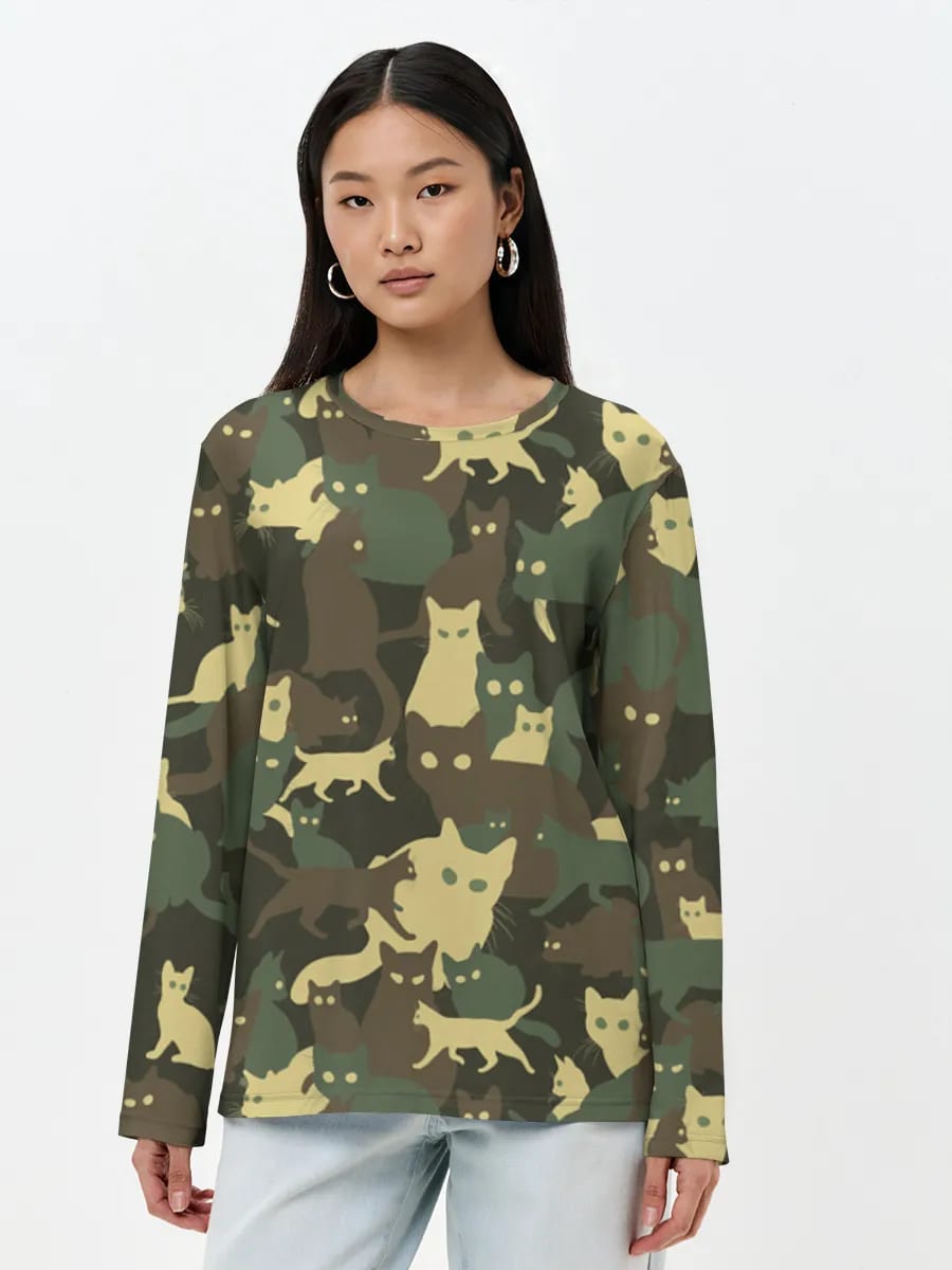 Camo Cat Crowd