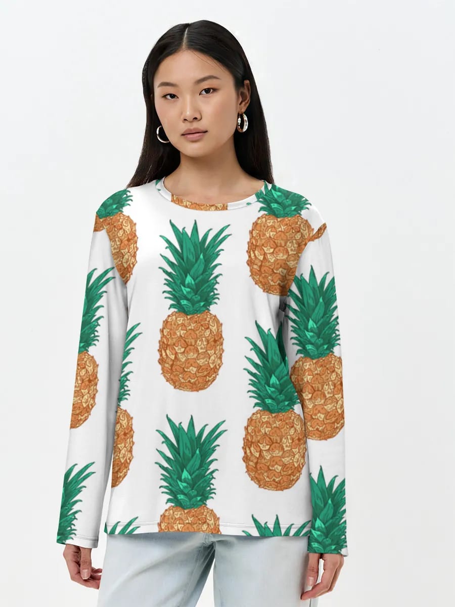 Tropical Pineapple Print