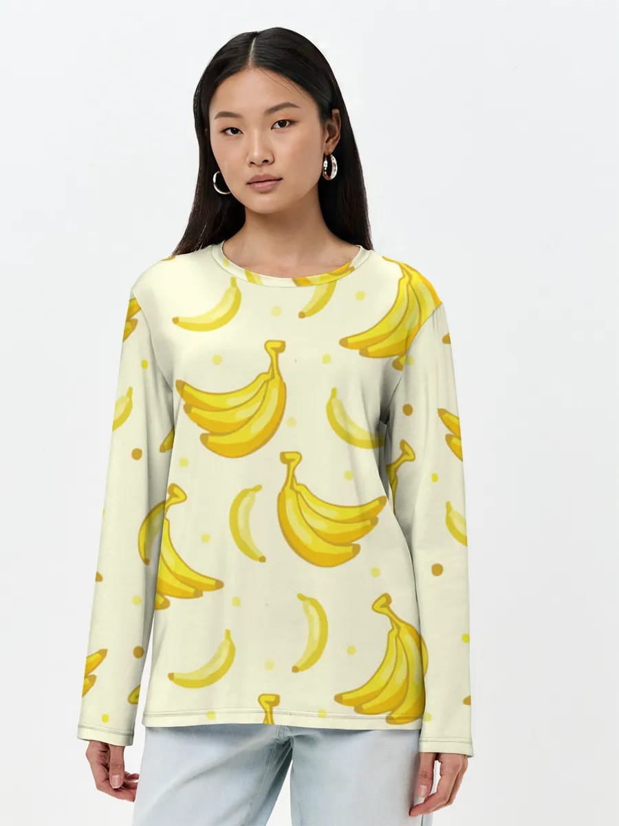 Playful Banana Illustration