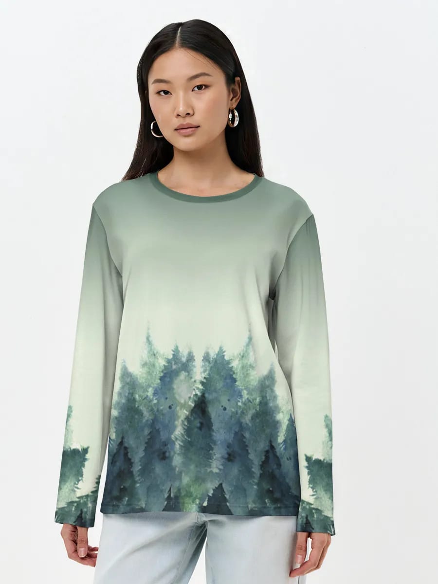 Enchanted Watercolor Forest