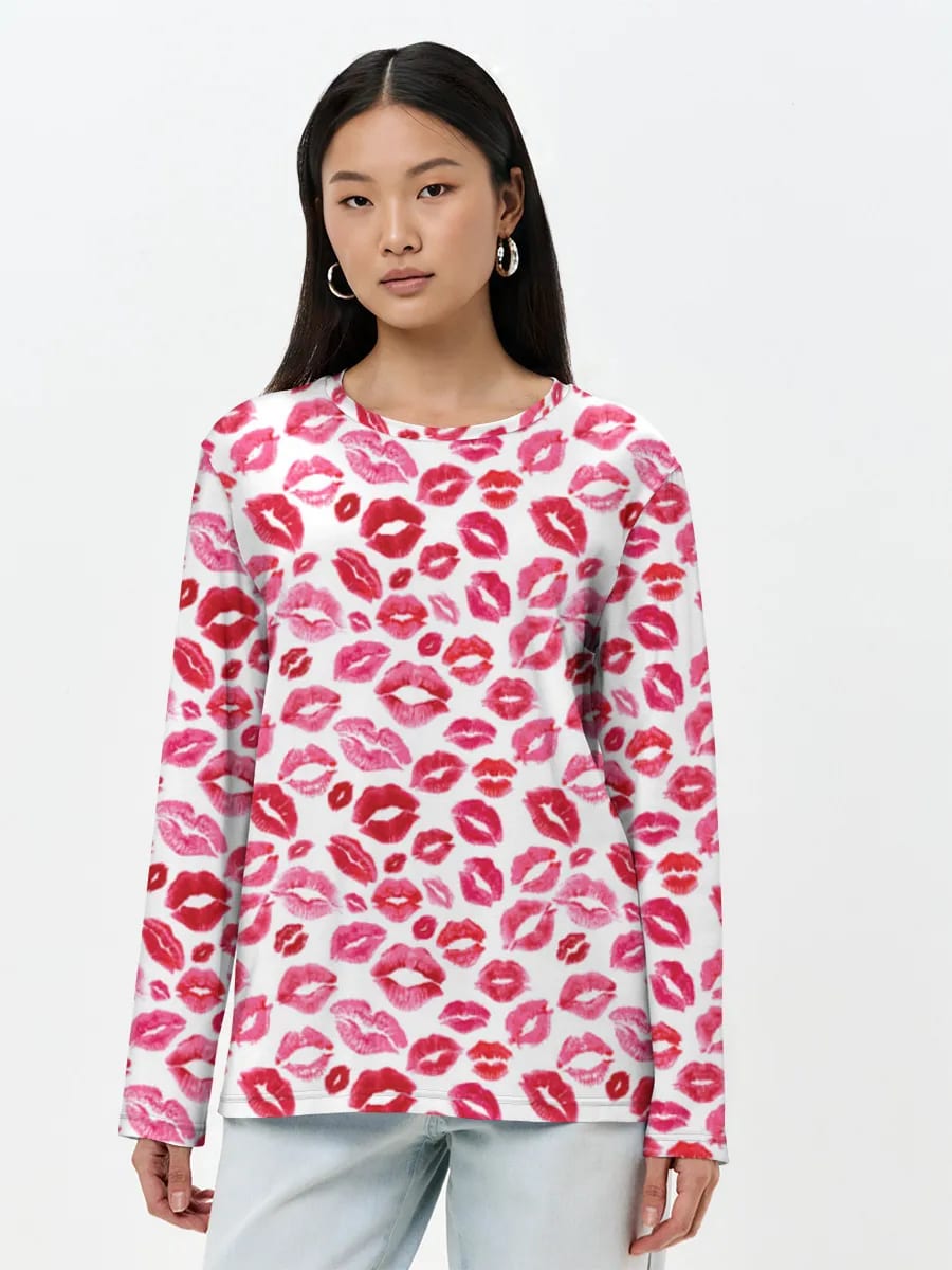 Lipstick Kiss Print