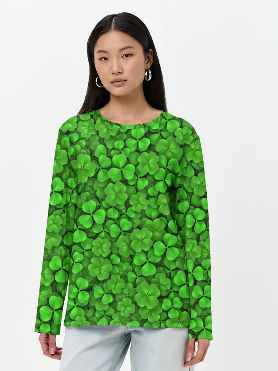 Lucky Green Shamrocks