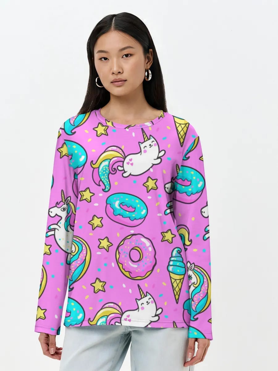 Kawaii Unicorn Donut Dreams