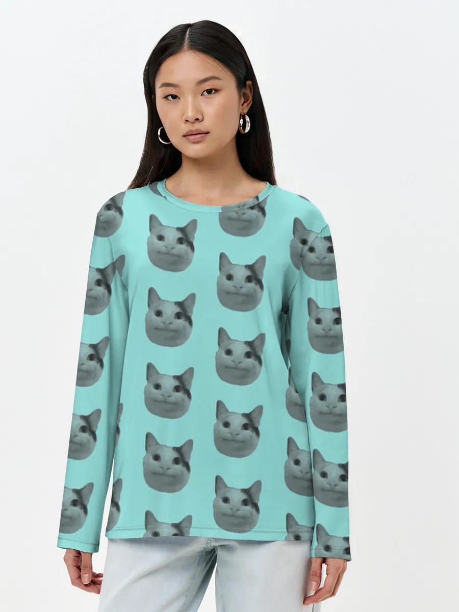 おもしろ猫顔