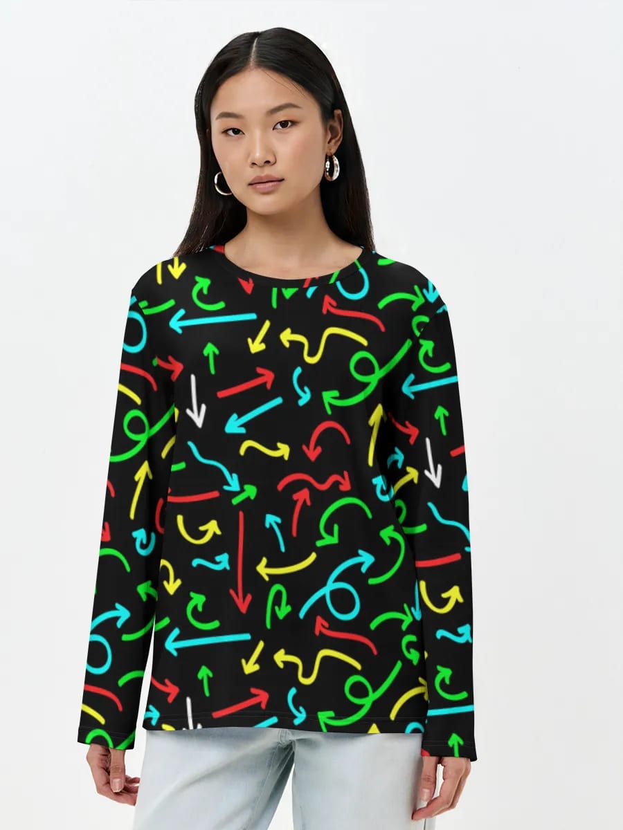 Neon Doodle Arrows