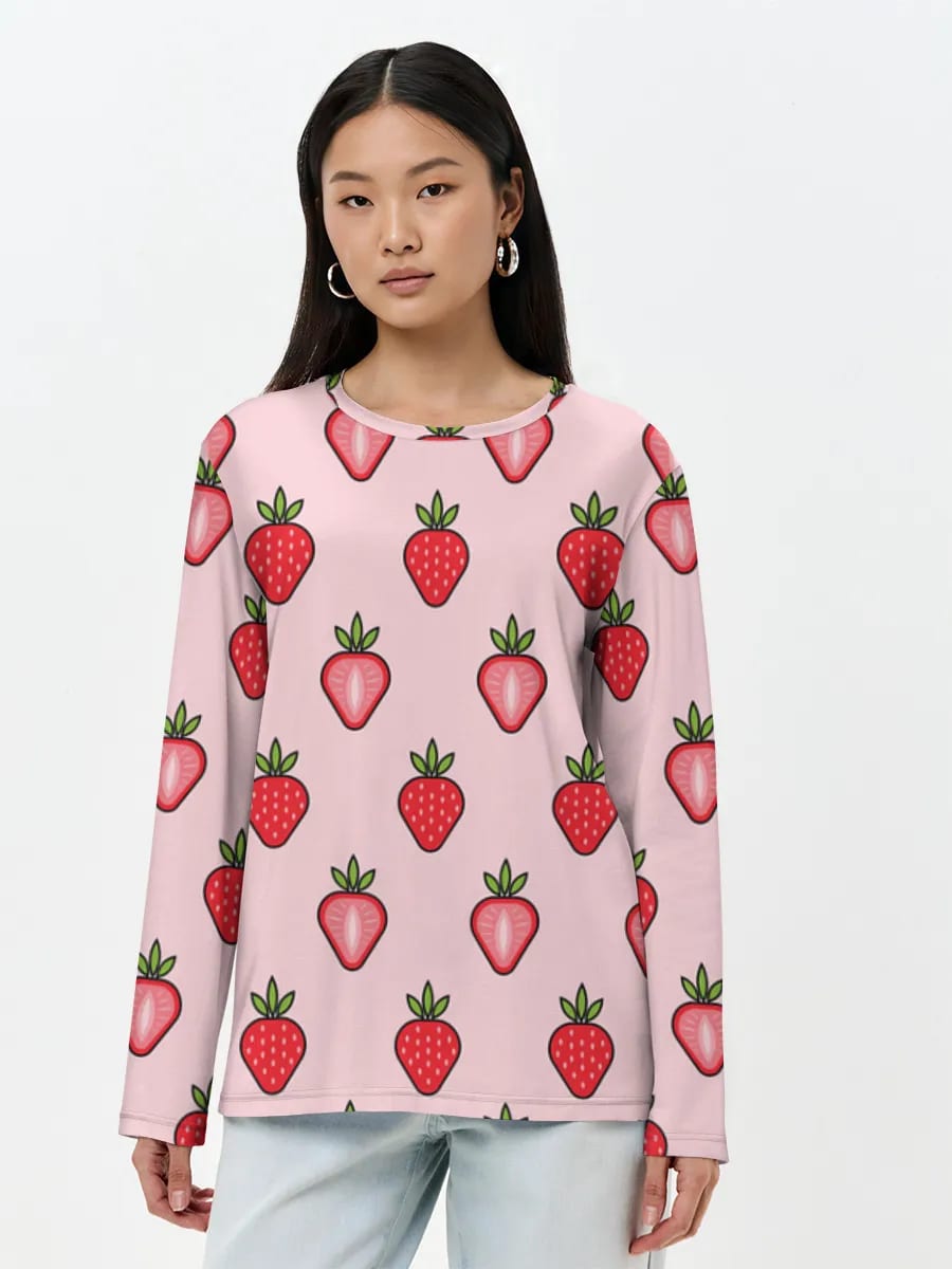Cute Strawberry Print