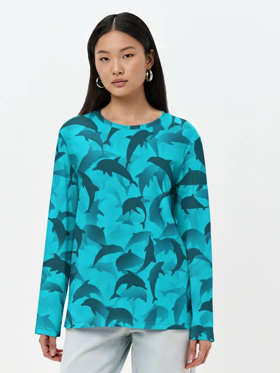 Dolphin Ocean Silhouettes