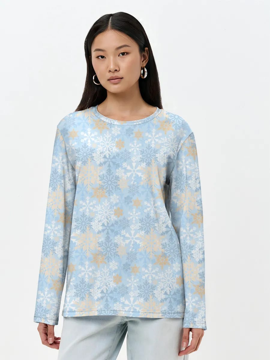 Winter Snowflake Print