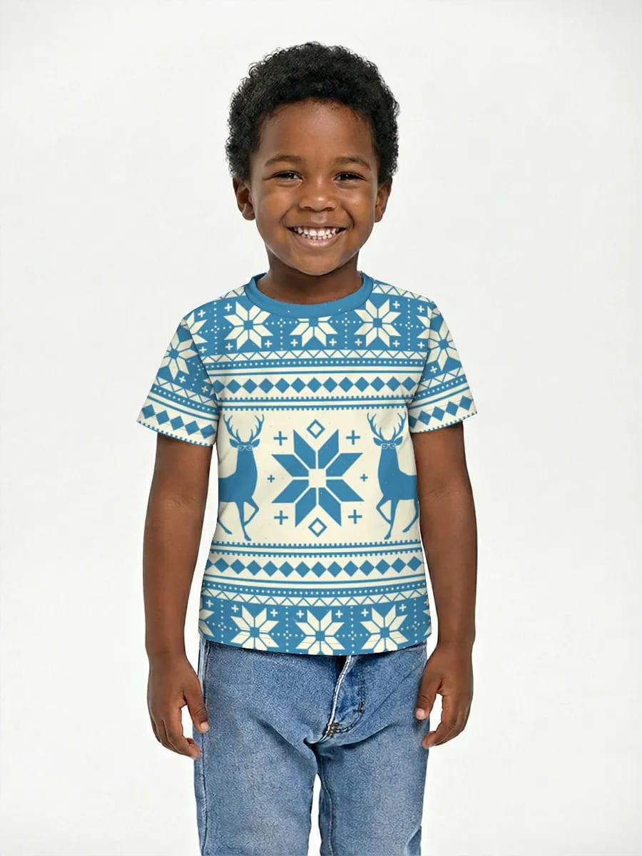 Scandi Reindeer Winter Knit