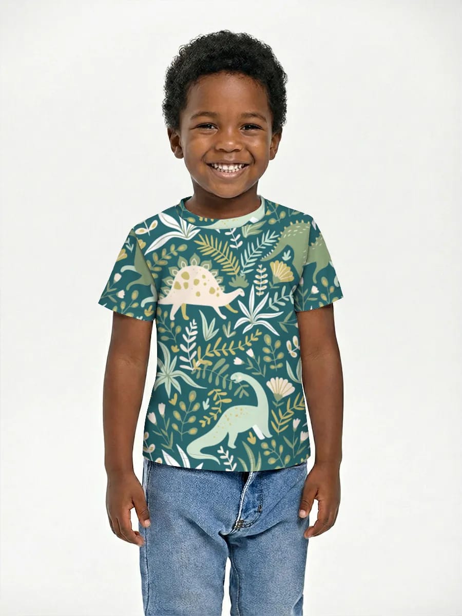 Dinosaur Botanical Print