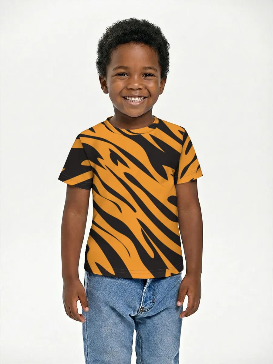 Orange Tiger Stripes