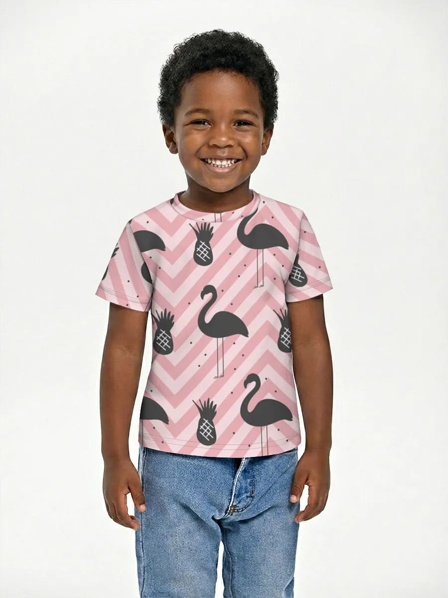 Flamingos And Pineapples