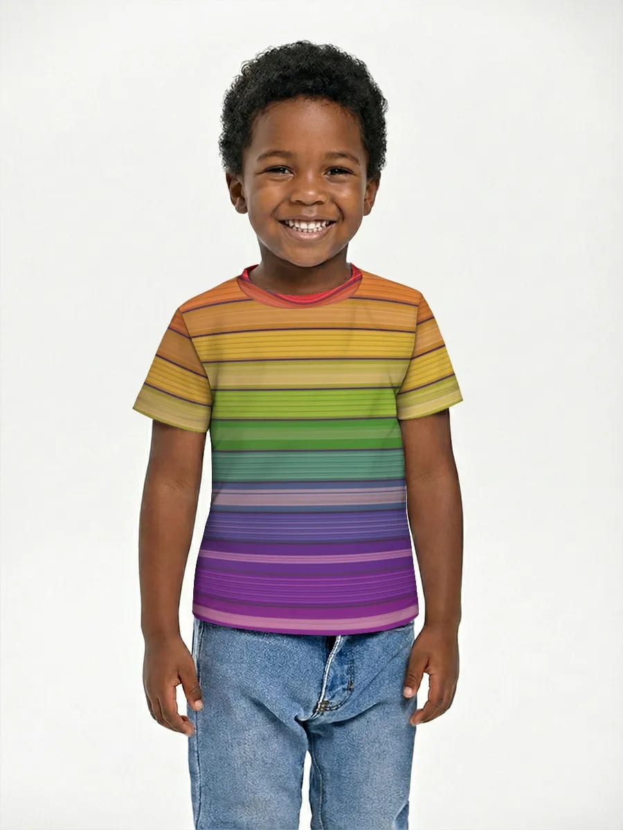 Rainbow Serape Stripes