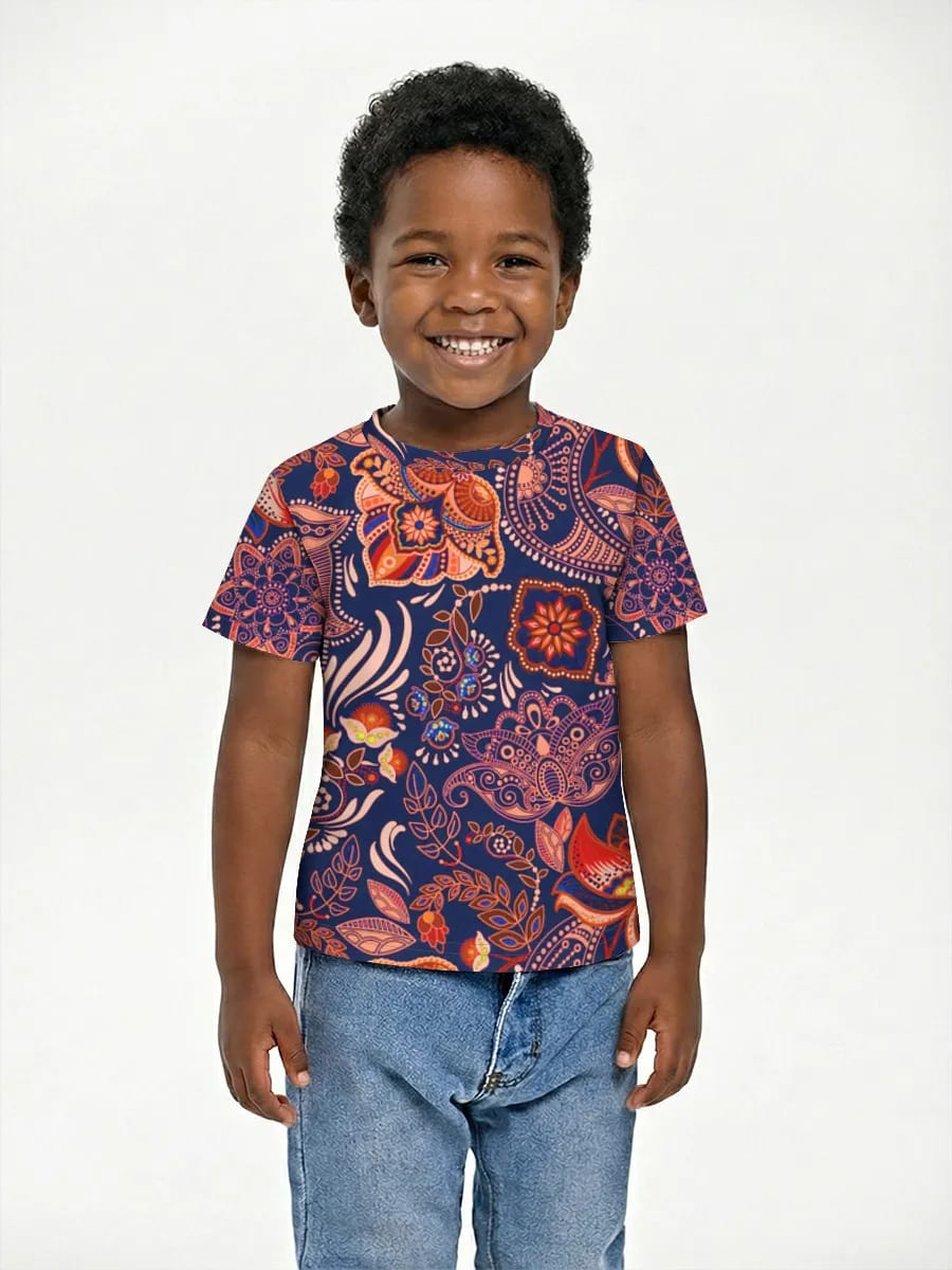 Boho Paisley Elephants