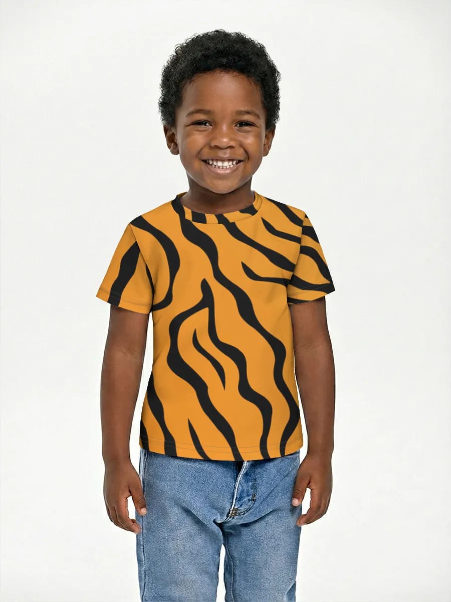 Orange Tiger Stripes