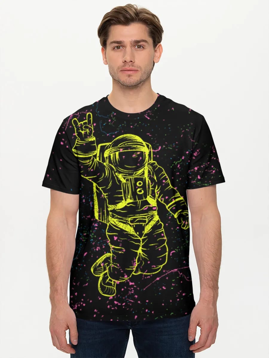 Neon Astronaut Rock On