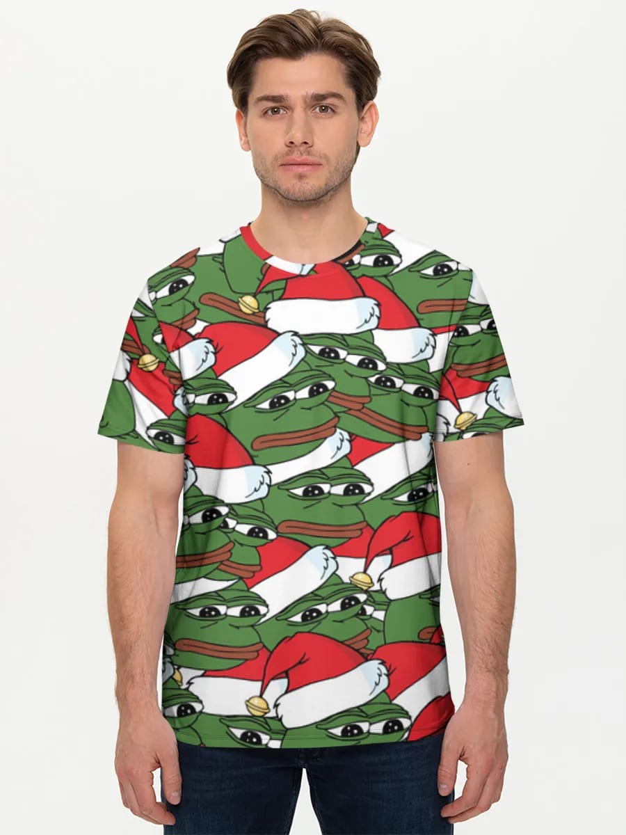 Pepe Christmas Frog Meme