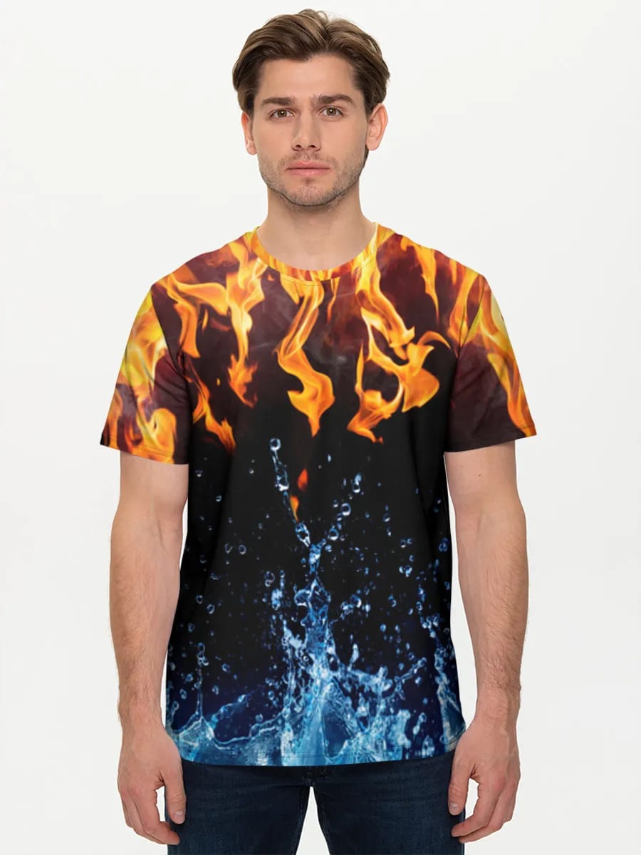 El fuego y el agua chocan