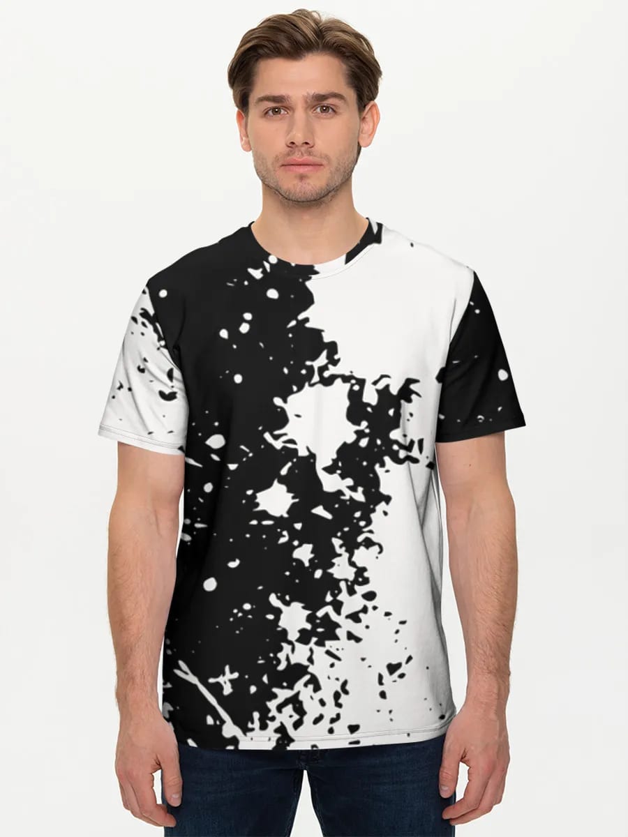 Salpicaduras de tinta negra