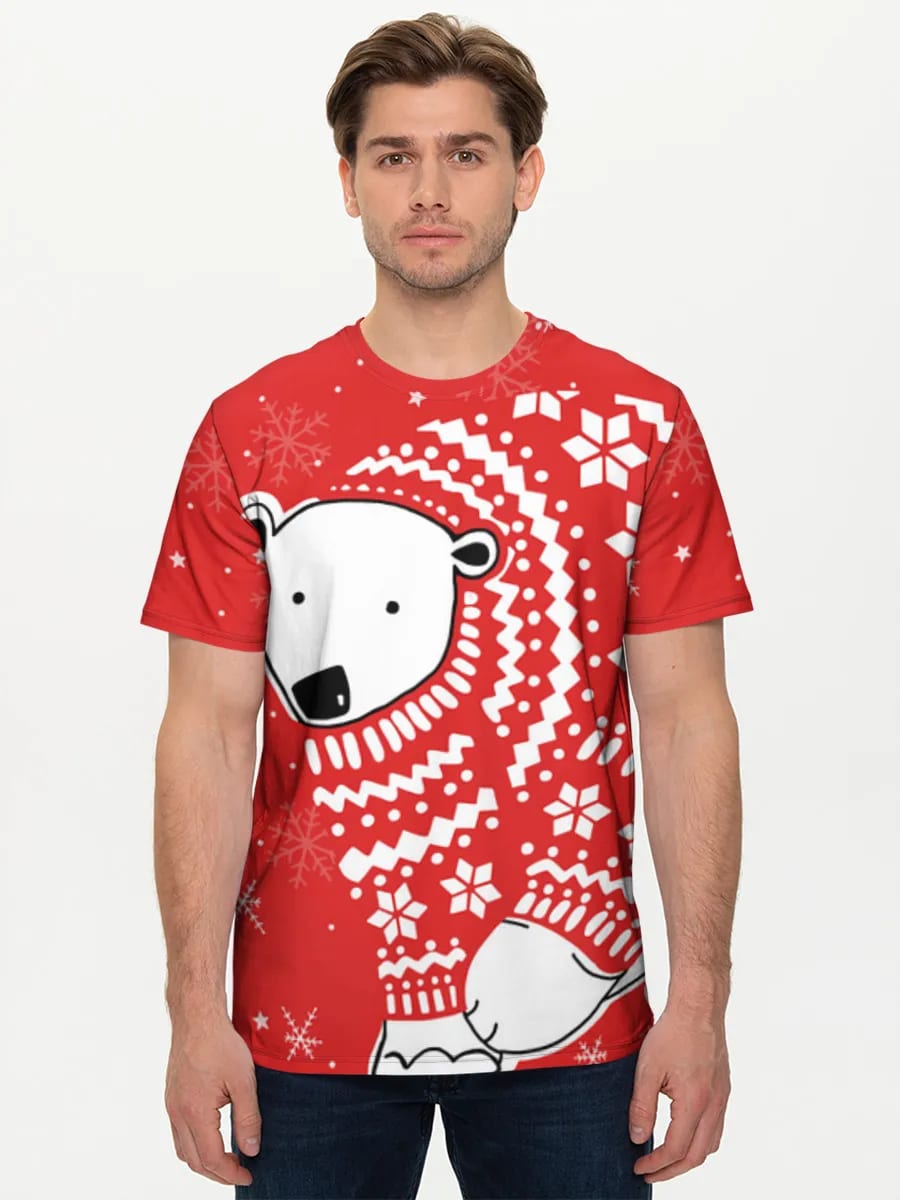 Eisbär Weihnachts-Pullover