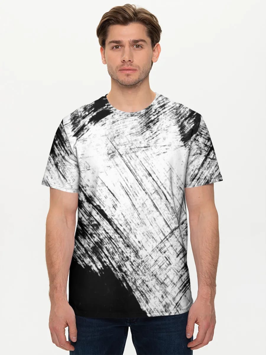 Coups de Pinceau Encre Abstraits