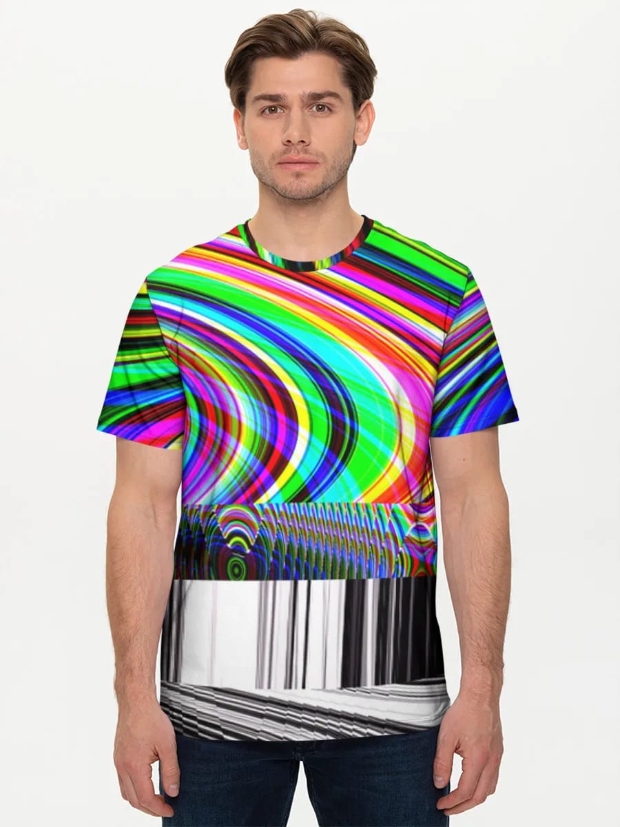 Ondas de distorsión arcoíris
