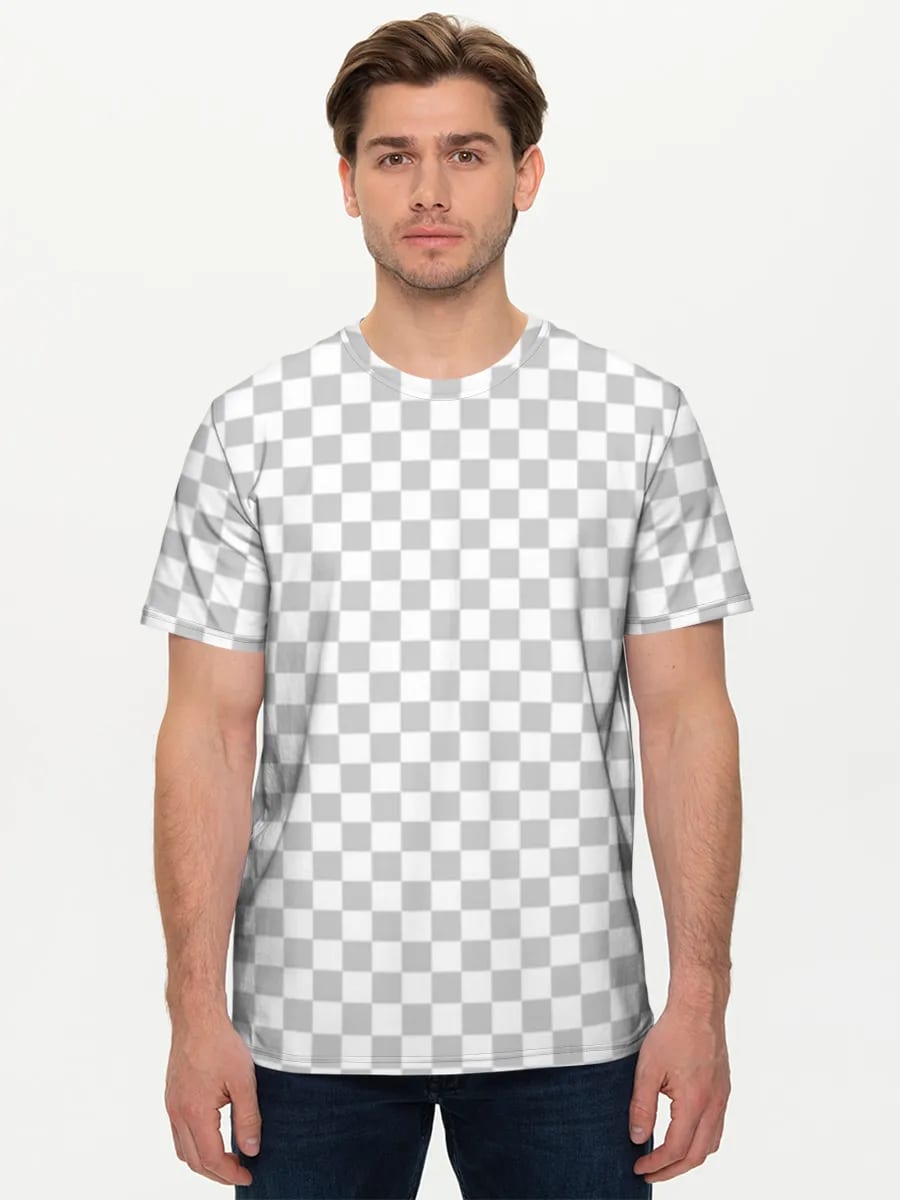 Transparent Checkerboard Background