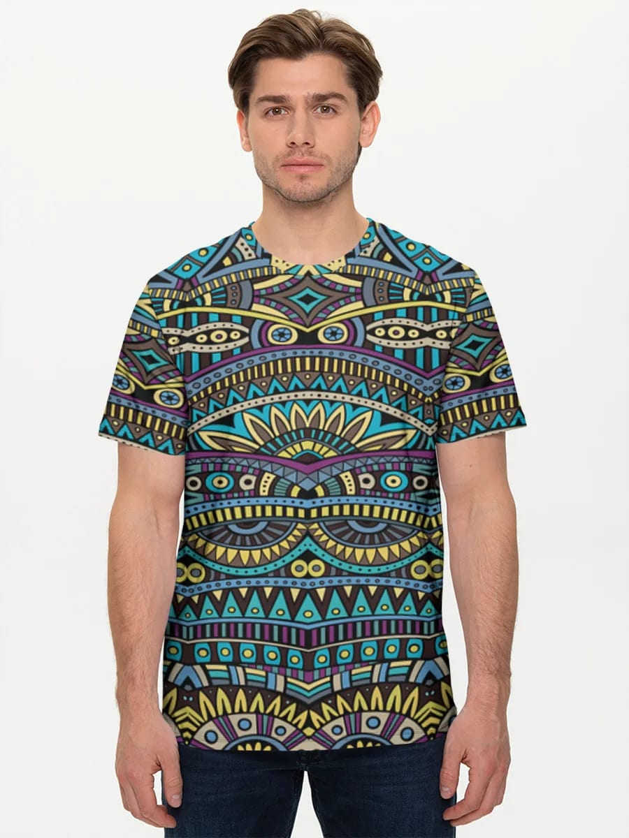 Boho Aztec Geometric Ornament