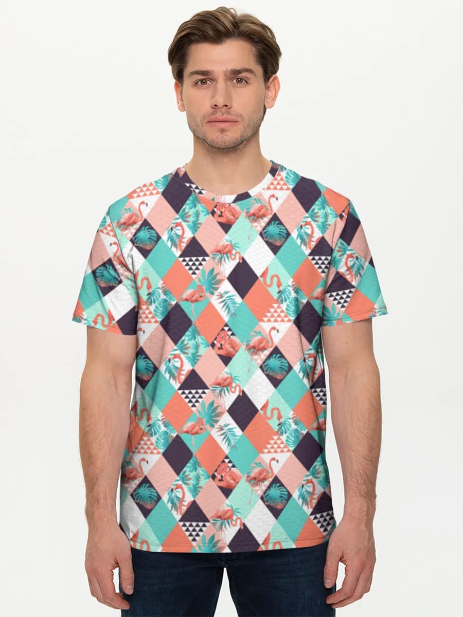 Tropischer Flamingo Argyle