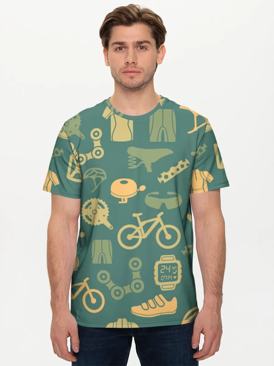 Iconos de equipamiento ciclista
