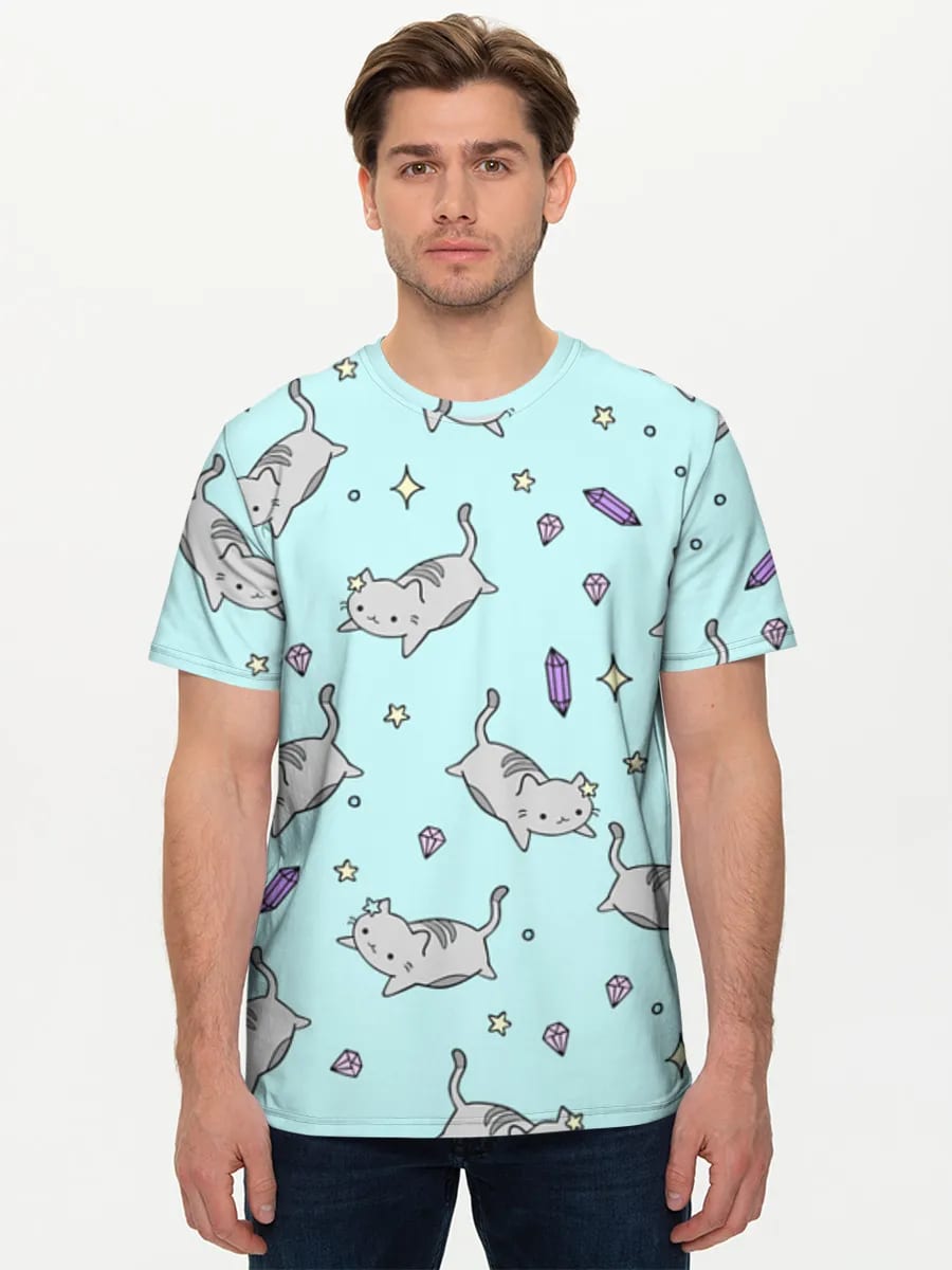 Gatos de cristal kawaii
