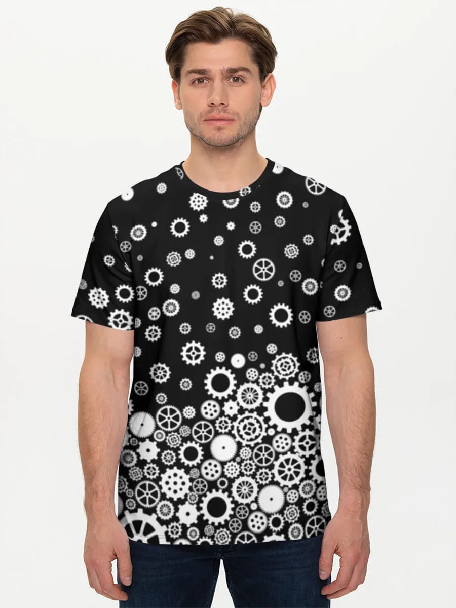 Monochrome Gear Scatter