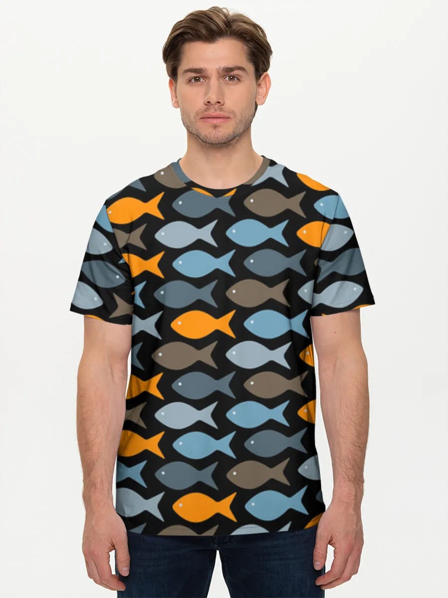 Colorful Fish School