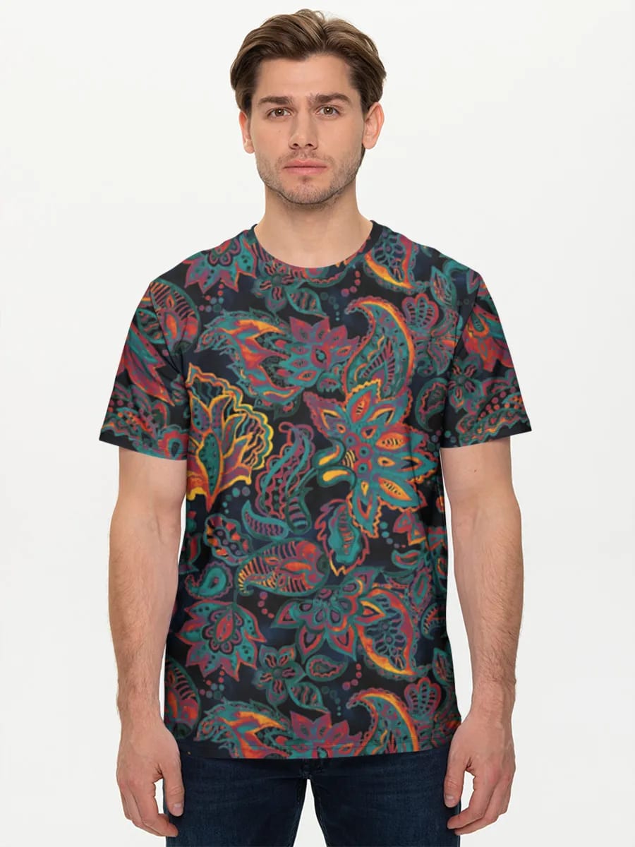 화려한 페이즐리 보태니컬