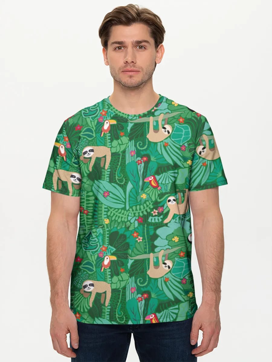 Paresseux dans la Jungle Tropicale