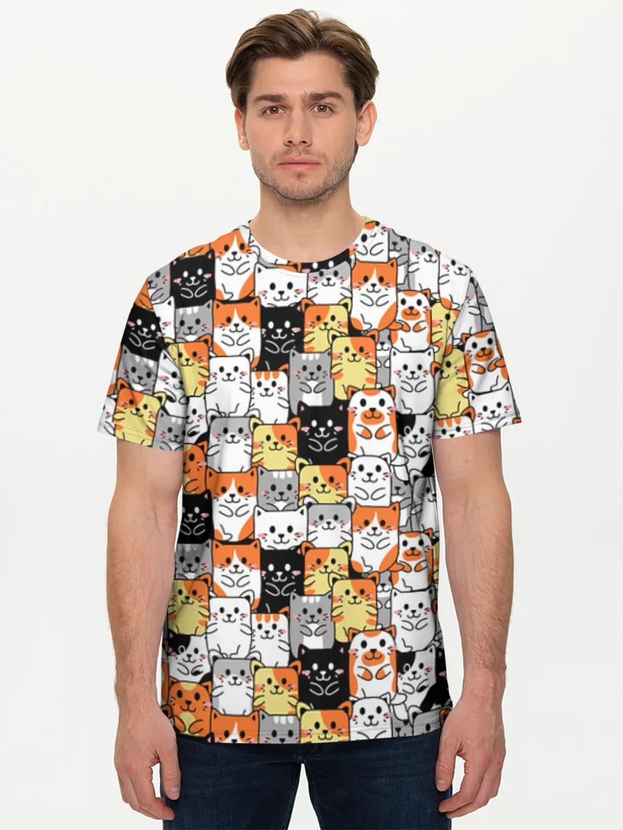 Multitudes de gatos kawaii