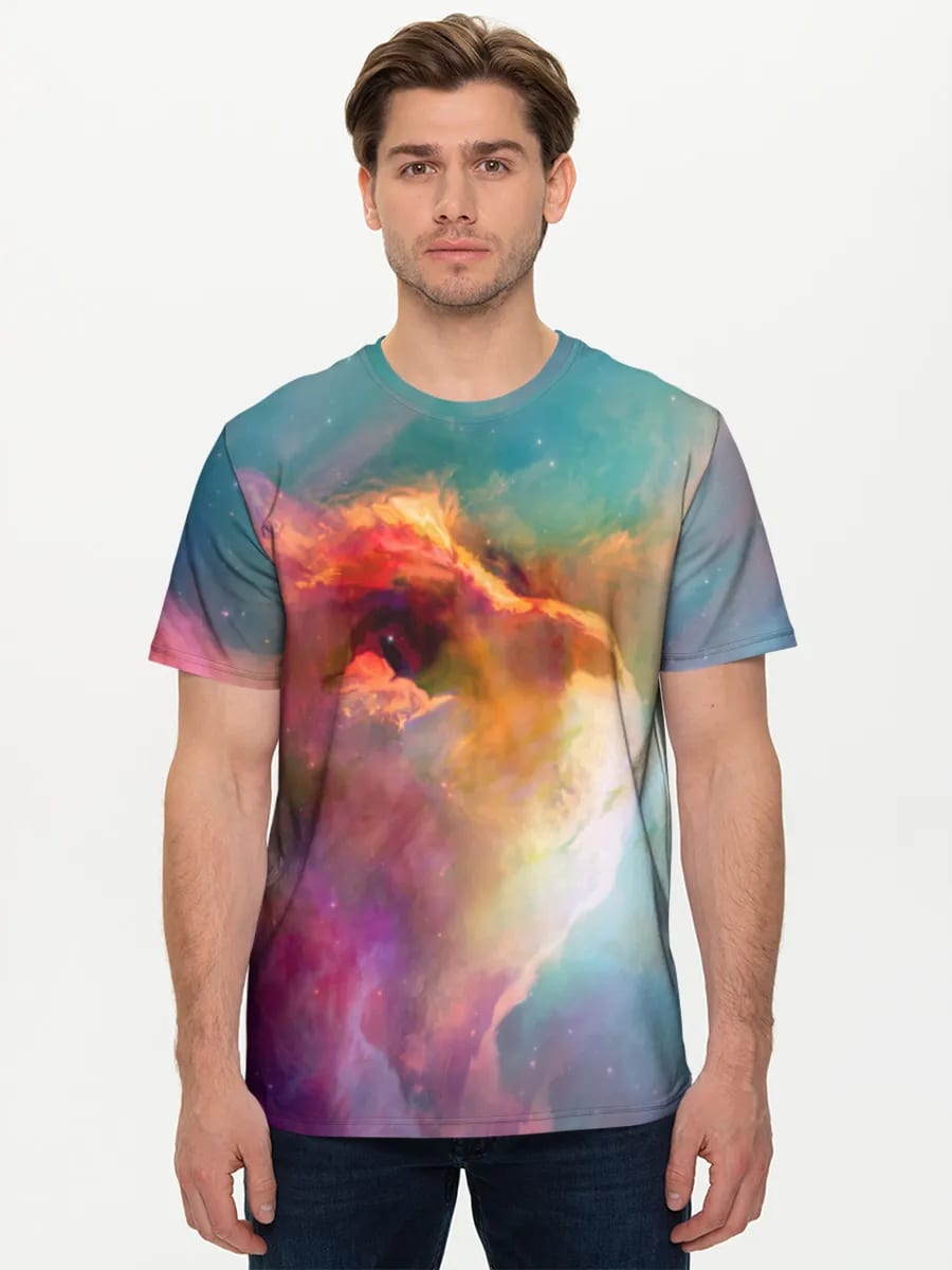 Kosmische Nebel-Traumlandschaft