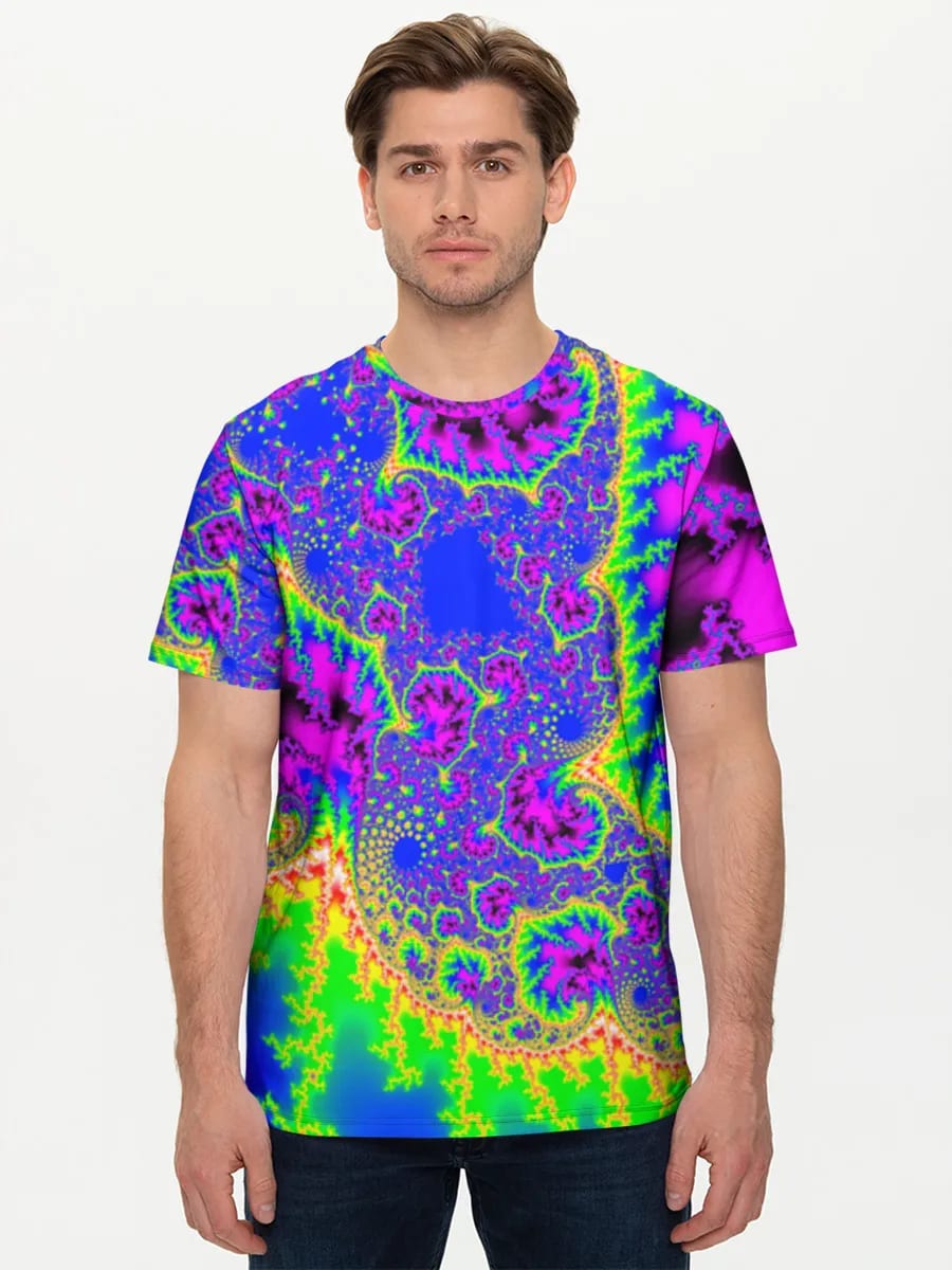 Vortex fractal néon