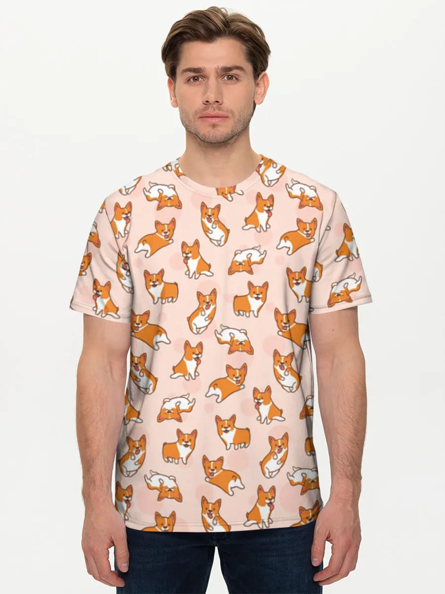 Verspielte Corgi-Doodles