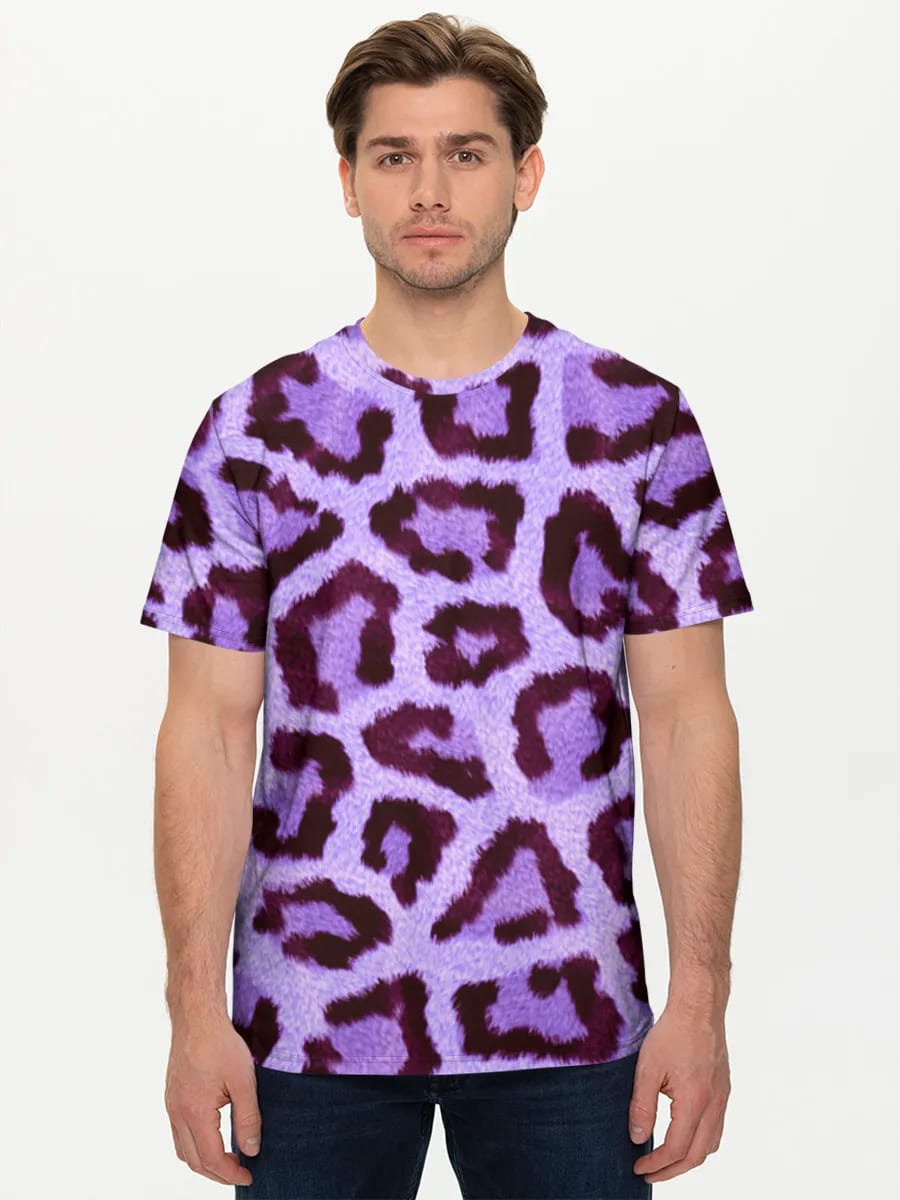 Purple Leopard Print