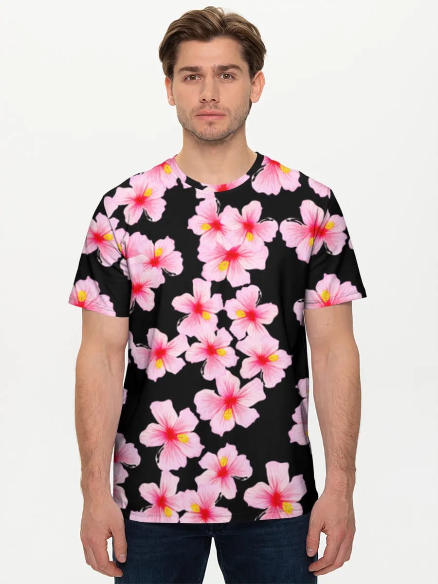 Pink Hibiscus Flowers