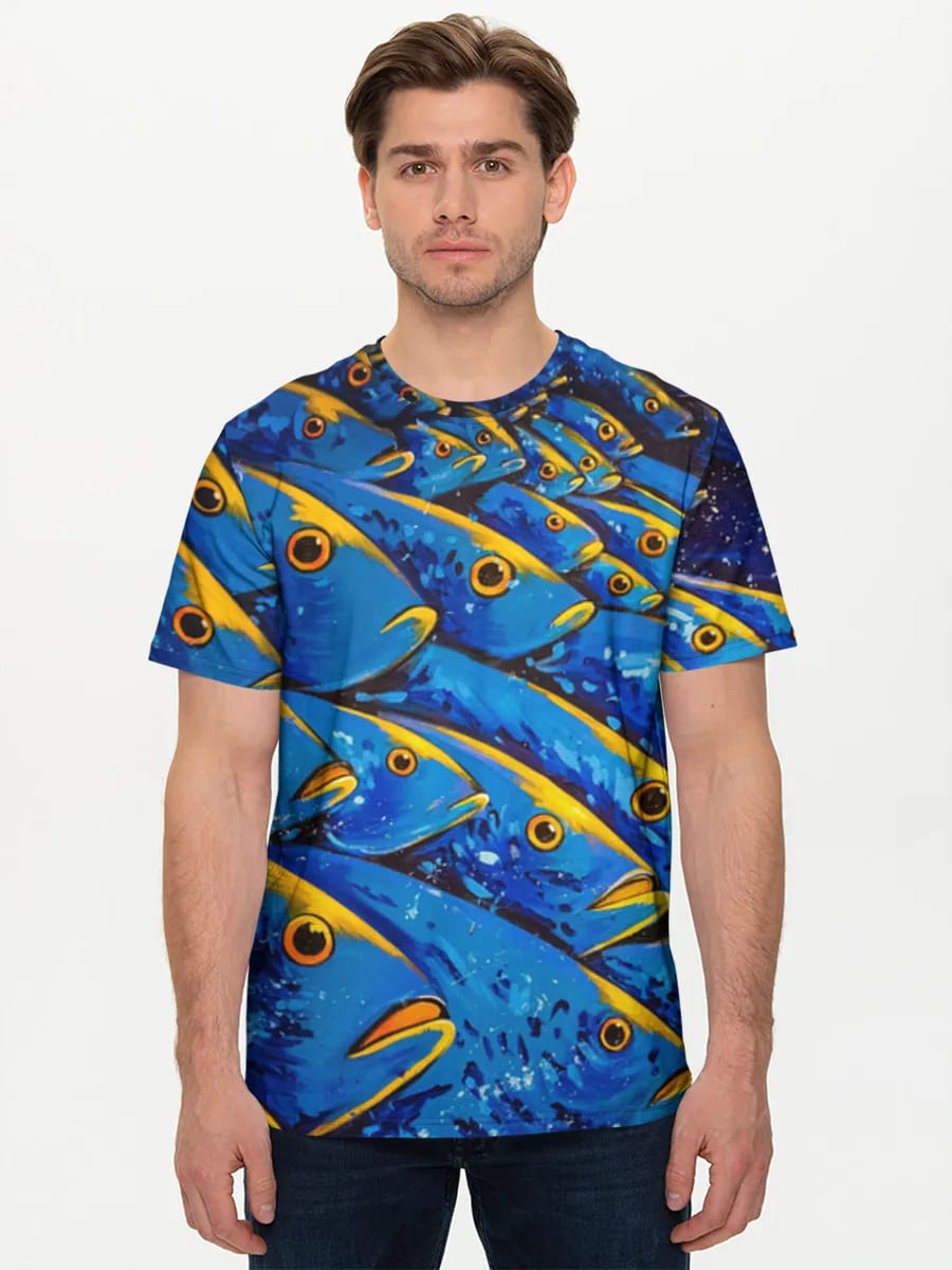 School Of Blue Fish