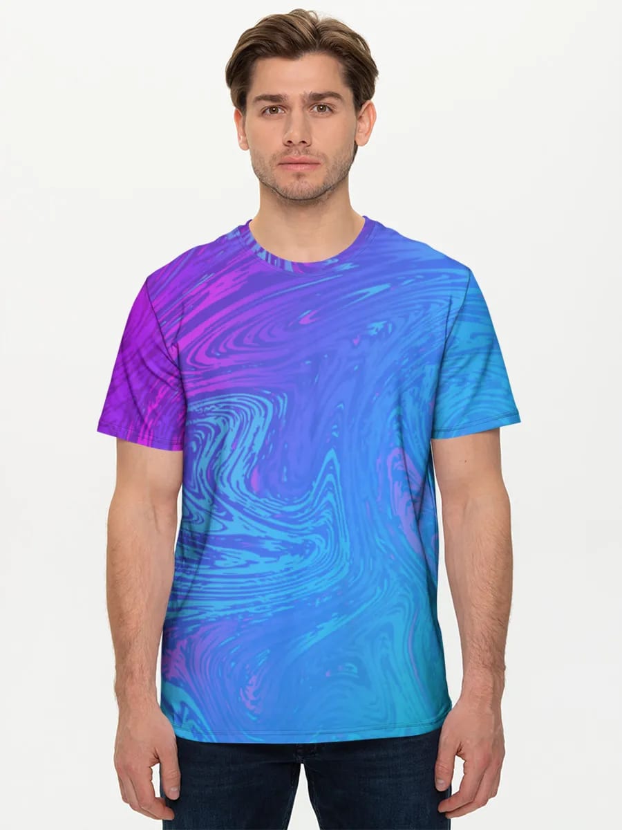 Neon Marmor-Wirbel