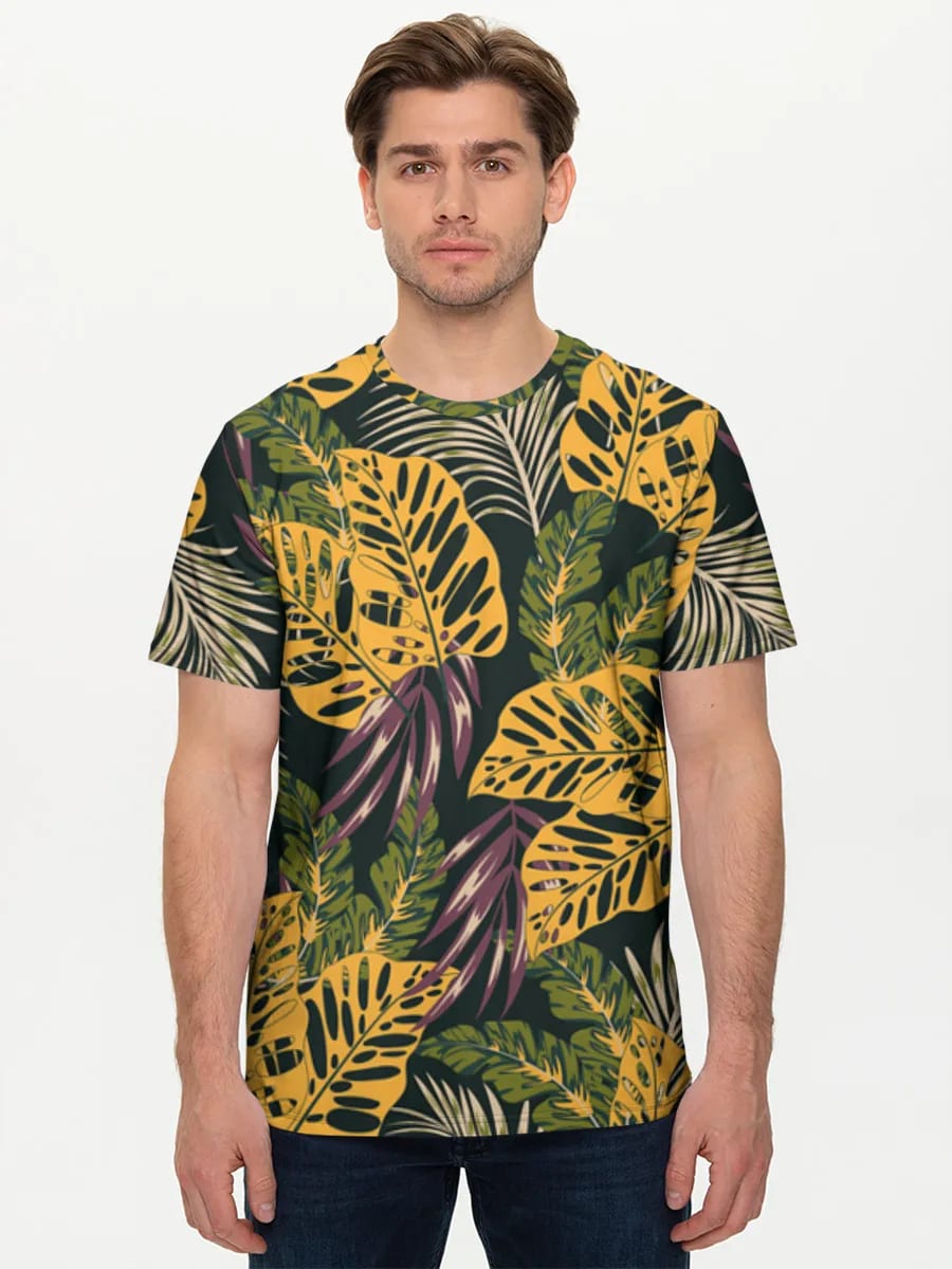 Hojas de monstera tropical de la selva