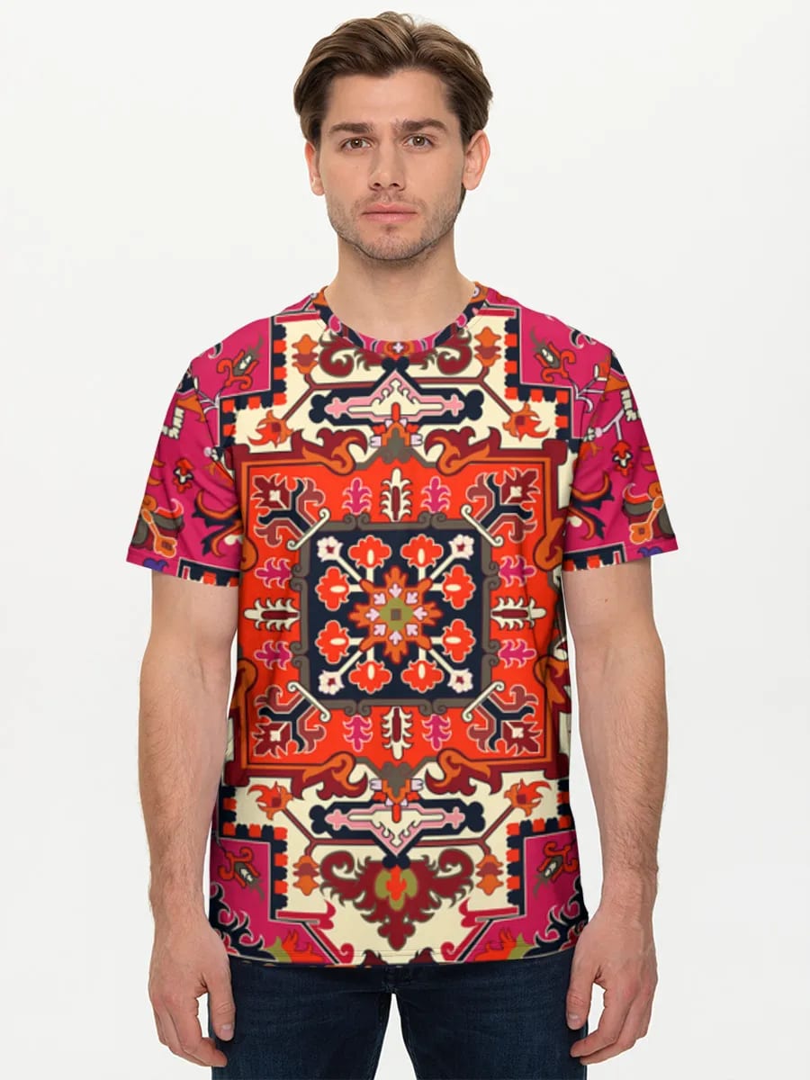 Vibrant Persian Rug Motif