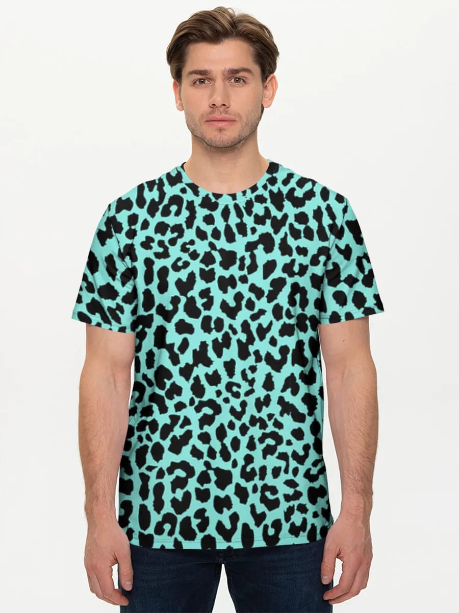 Imprimé Léopard Turquoise