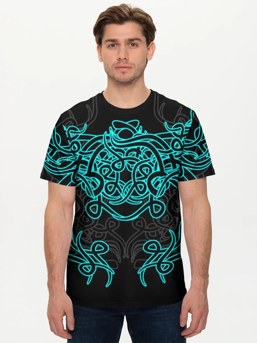 Neon Ornamentale Symmetrie