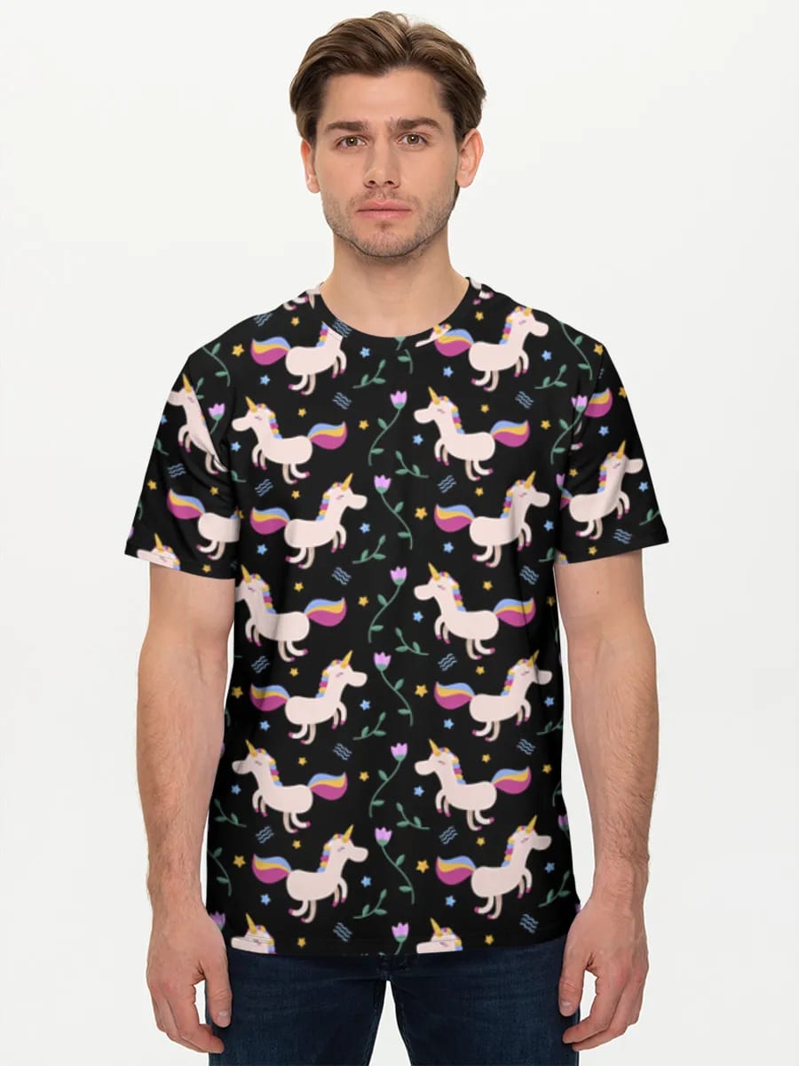 Cute Unicorn Night Sky
